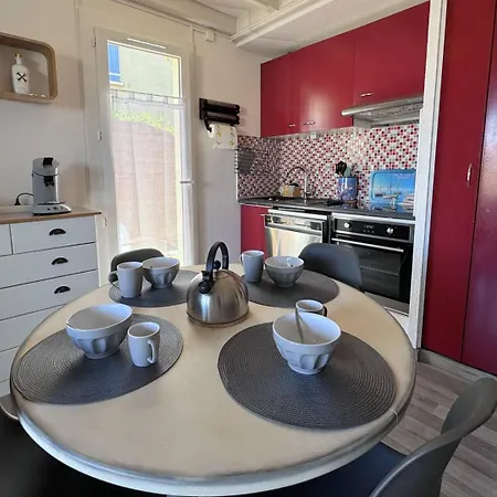 4htama5-charmante Maisonnette Avec Terrasse 아파트